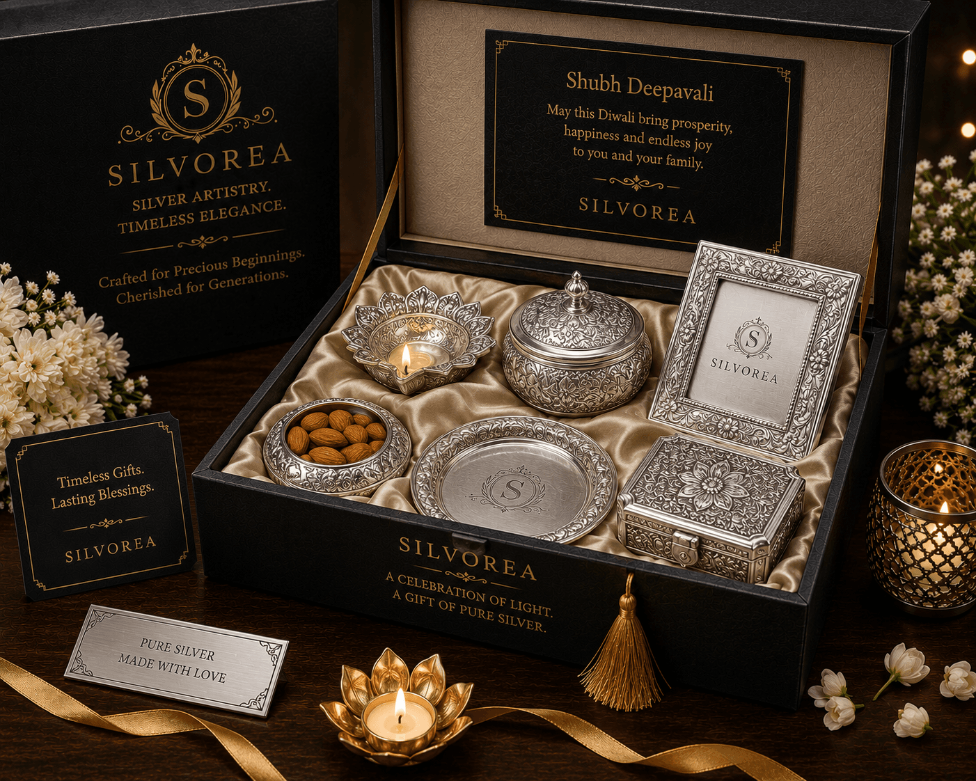 Diwali Silver Hamper